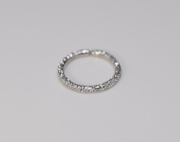 sterling silver and gold nose rings