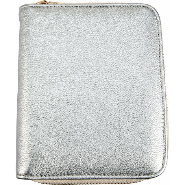 Leatherette Jewelry Travel Case - Silver, Black, Pink, Cream
