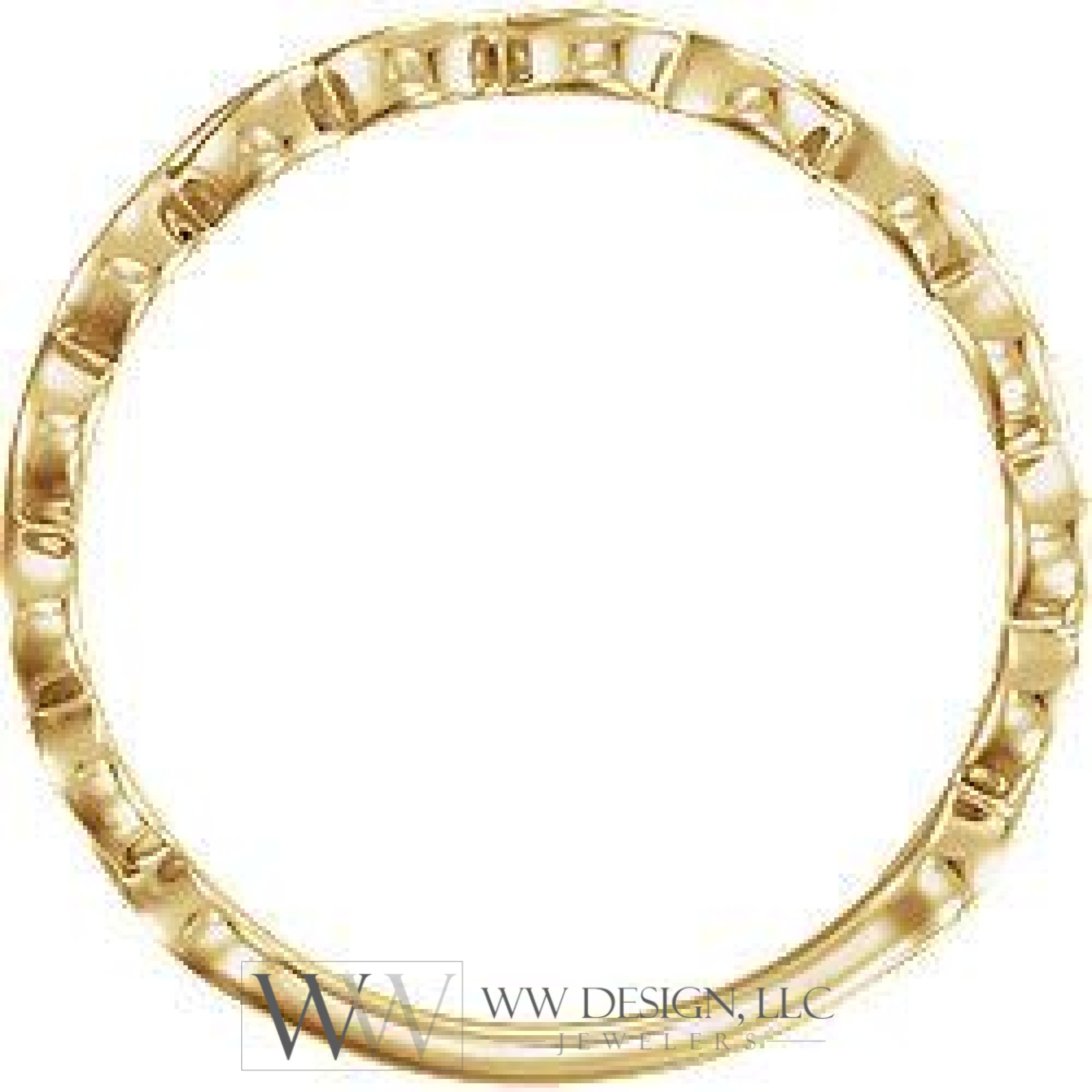 Infinity-Inspired Ring - 14k Gold (Y, W or R), Platinum, Sterling Silver