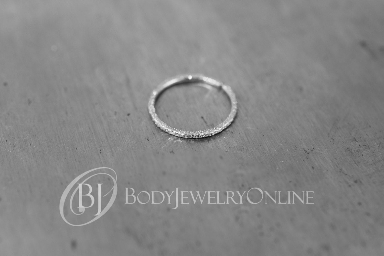 Nose Ring Diamond Cut Sparkly / Cartilage - Gold or Silver - 20 gauge Nose Hoop -VARIETY of Sizes - Earring Helix Tragus Septum Eyebrow Lip Conch Active