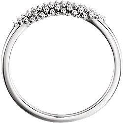 Beaded Ring - Sterling Silver, 14k Gold (Y, W or R), Platinum