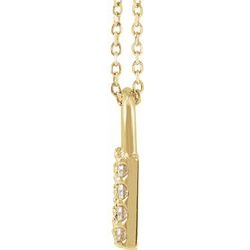 1/2 CTW Diamond Pad Lock 16-18" Necklace - 14k Gold (Y, W or R), or Platinum, Sterling Silver wwdesignjewelers.com