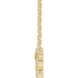 1/6 CTW Diamond Leo 16-18" Zodiac Constellation Necklace - 14k Gold (Y, W or R) - wwdesignjewelers.com