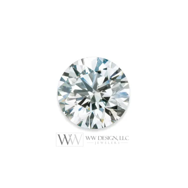 Genuine F+ VS DIAMOND Earring Studs 3.4mm 0.3 ctw Post w 14k Solid Gold, Silver, Platinum Lobe Cartilage WWDesignJewelers.com