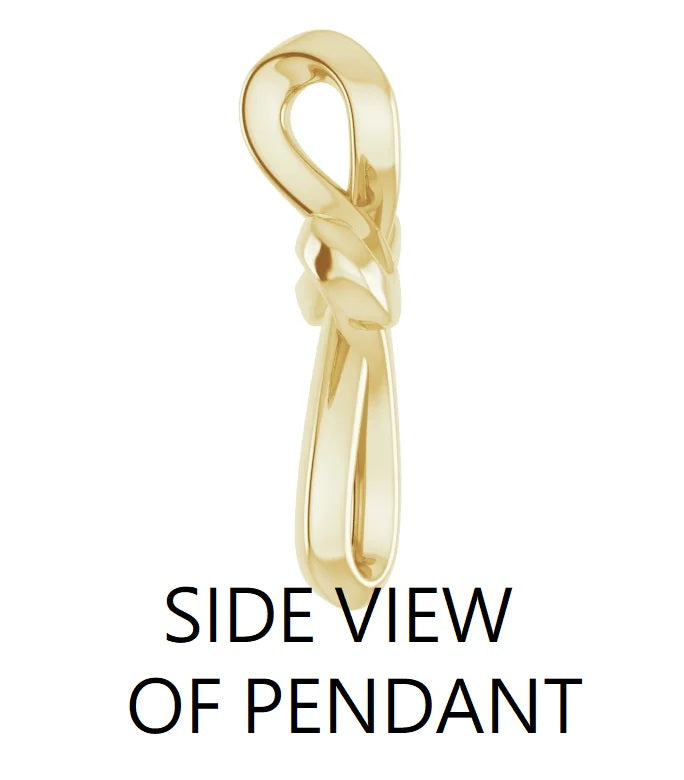 Minimalist CROSS Necklace - 14k SOLID Gold (Yellow, White, Rose), Platinum or Sterling Silver 13mmx10.5mm WWDesignJewelers.com