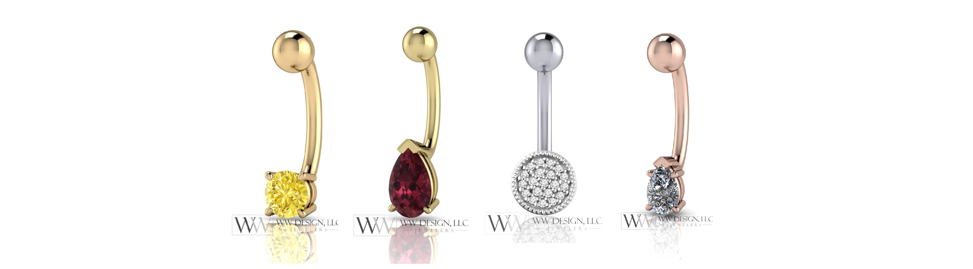 What Makes our Curved Belly Rings Unique?