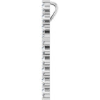 Platinum 3/4 CTW Natural Diamond Cross Pendant