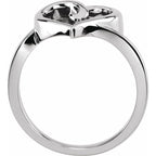 Sterling Silver Heart Ring