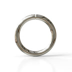 16 Gauge Seamless Ring Hoop - 14k, 18k, 22k or 24k Gold (Y, W or R), Platinum or Sterling Silver