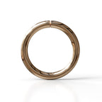 16 Gauge Seamless Ring Hoop - 14k, 18k, 22k or 24k Gold (Y, W or R), Platinum or Sterling Silver