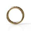 16 Gauge Seamless Ring Hoop - 14k, 18k, 22k or 24k Gold (Y, W or R), Platinum or Sterling Silver