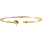 14K 1/2 CTW Natural Diamond Pavé-Style Bracelet - 14k Gold (Yellow, White, Rose)