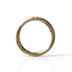 18 Gauge Seamless Ring Hoop - 14k, 18k Gold (Y, W or R), Platinum or Sterling Silver