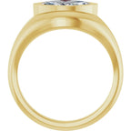 1 CTW Natural or Lab-Created Diamond Marquise - 14k Gold (Y, R or W) or Platinum