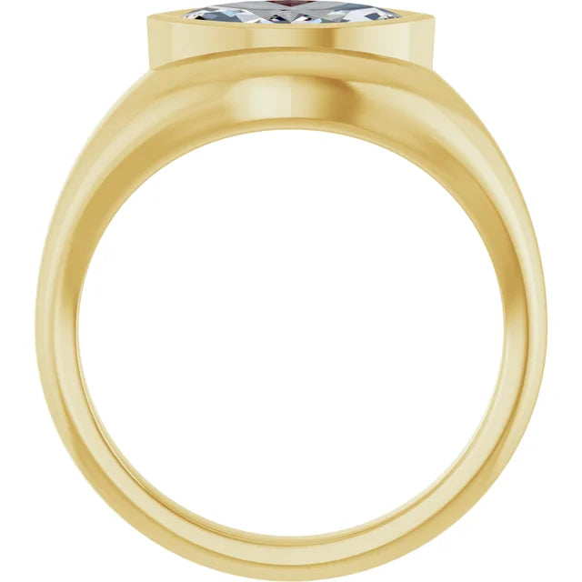 1 CTW Natural or Lab-Created Diamond Marquise - 14k Gold (Y, R or W) or Platinum