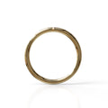22 Gauge Seamless Ring Hoop - 14k, 18k Gold (Y, W or R), Platinum or Sterling Silver