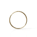 26 Gauge Seamless Ring Hoop - 14k, 18k Gold (Y, W or R), Platinum or Sterling Silver