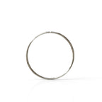 28 Gauge Seamless Ring Hoop - 14k, 18k Gold (Y, W or R), Platinum or Sterling Silver
