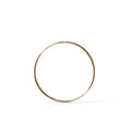 30 Gauge Seamless Ring Hoop - 14k, 18k Gold (Y, W or R), Platinum or Sterling Silver
