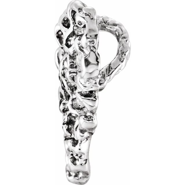 Platinum Heart Pendant