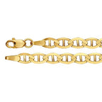 4.5mm Diamond-Cut Anchor Chain 20" - 14k Yellow Gold