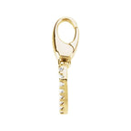 14K Yellow .08 CTW Natural Diamond Heart Charm/Pendant