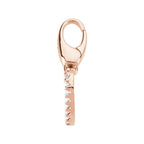 14K Rose .08 CTW Natural Diamond Heart Charm/Pendant