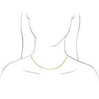3.85 mm Thin Elongated Flat Link Paperclip Chain - 14k Gold (Y, W, or R), or Sterling Silver - wwdesignjewelers.com