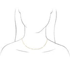 2.6 mm Thin Elongated Flat Link Paperclip Chain - 14k Gold (Y, W, or R), or Sterling Silver - wwdesignjewelry.com