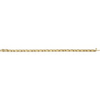 7 1/8 CTW Lab-Grown Diamond 7" Line Tennis Bracelet - 14k Gold (Yellow, White or Rose)