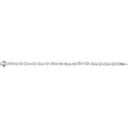 7 1/8 CTW Lab-Grown Diamond 7" Line Tennis Bracelet - 14k Gold (Yellow, White or Rose)