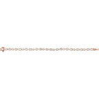 7 1/8 CTW Lab-Grown Diamond 7" Line Tennis Bracelet - 14k Gold (Yellow, White or Rose)