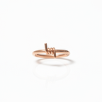 BARBED WIRE Captive Bead Ring CBR - 14k Gold or Sterling Silver