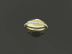 Diamond Dome Ring 0.25ctw UNTREATED VS F Genuine Diamonds - 10k, 14k, 18k, 22k Gold (Yellow, White, Rose), Palladium, Platinum, or Sterling Silver