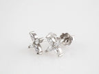 14K Yellow 1/2 CTW Natural Diamond Cluster Earrings