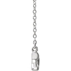 Arrow Necklace 16"-18"- 14k Gold (Y, W or R), or Sterling Silver