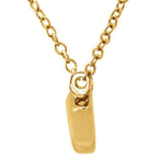 Arrow Necklace 16"-18"- 14k Gold (Y, W or R), or Sterling Silver