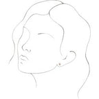 Pad Lock Earrings - 14K Gold (Y, R OR W), Platinum, or Sterling Silver wwdesignjewelers.com