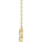 1/5 CTW Diamond Sagittarius 16-18" Zodiac Constellation Necklace - 14k Gold (Y, W or R) - wwdesignjewelry.com
