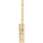 1/4 CTW Diamond Scorpio 16-18" Zodiac Constellation Necklace - 14k Gold (Y, W or R) - wwdesignjewelry.com