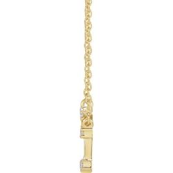 0.08 CTW Diamond Aries 16-18" Zodiac Constellation Necklace - 14k Gold (Y, W or R) - wwdesignjewelry.com