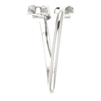 Negative Space Arrow Ring - Sterling Silver, 14k Gold (Y, W or R), Platinum