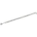 8mm Curb Chain Bracelet - Sterling Silver