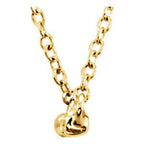 1/6 CTW Diamond Bar Necklace  16-18" - 14k Gold (Y, W or R)