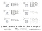 DIAMOND Earring Studs Princess Square Cut 4x4mm 0.78 ctw (each 0.39cts) Genuine F+ VS Post w 14k Solid Gold (Yellow Rose White) Platinum