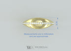 Diamond Dome Ring 0.25ctw UNTREATED VS F Genuine Diamonds - 10k, 14k, 18k, 22k Gold (Yellow, White, Rose), Palladium, Platinum, or Sterling Silver