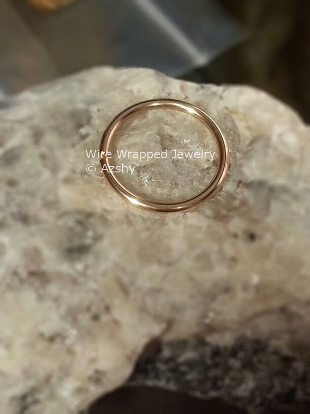 Ring / Hoop 16 gauge - Variety - 14k, 18k Gold (Y, G, or R), Platinum, Palladium, or Silver