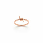 SEPTUM Barbed Wire Captive Bead Nose Ring Hoop - VARIETY 14 gauge 14g - 14k Solid Gold or Gold Filled (Yellow, Rose, White), Sterling Silver