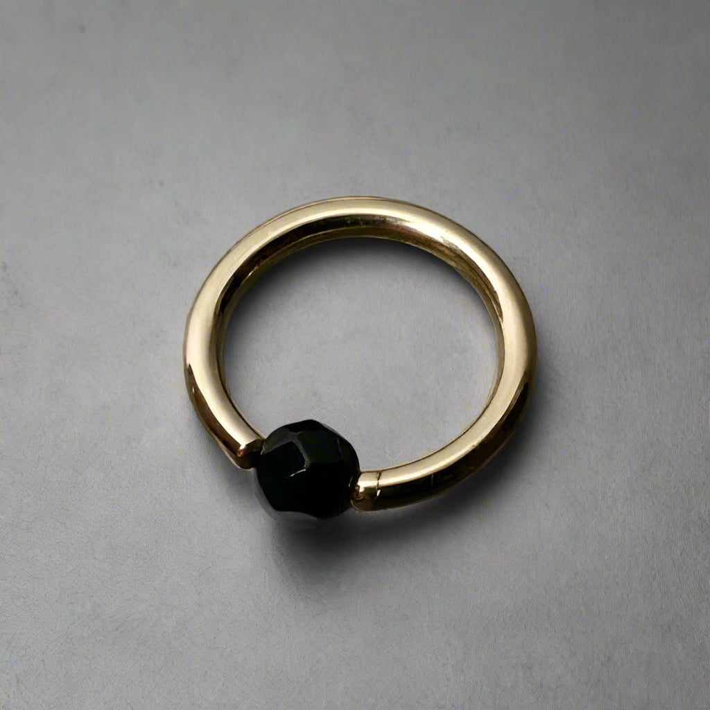 gold body jewelry 16g 14g belly ring